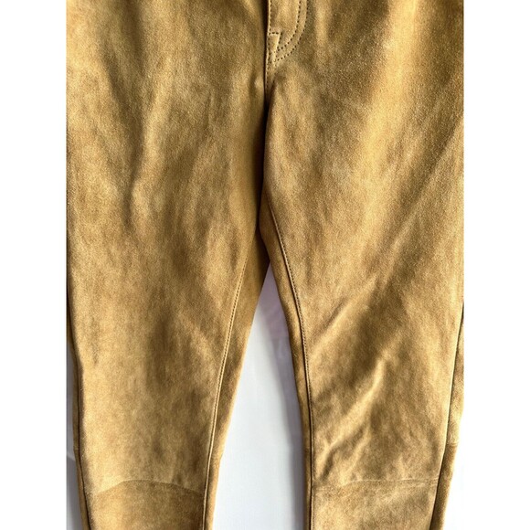 NWT $1298 POLO RALPH LAUREN WOMEN'S LEATHER Pants sz 4 100% COW LEATHER - Picture 6 of 15